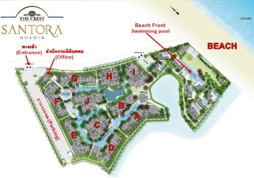 The Crest Santora Hua Hin Apartment Exterior foto